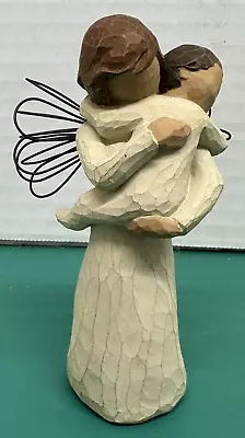 Willow Tree Angel And Baby Figurine  Angel's Embrace  Susan Lordi 2002 Demdaco • $8