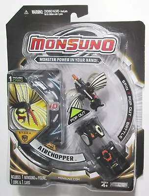 Monsuno AIRCHOPPER Action Figure Starter Pack Core Set #30 With Cards NEW 2012 • $21.90