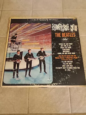 The Beatles - Something New Vinyl Apple Label Stereo • $17