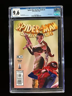 Spider-Man: Quality Of Life #4 CGC 9.6 (2002) - Lizard - Scott Christian Sava • £24.32