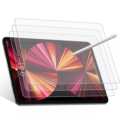 3 X Matte Texture Screen Films For Draw / Write Fits IPad 2/3/4 IPad Mini 1 2 3 • $13.29