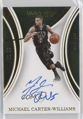 2015-16 Panini Immaculate Signatures /99 Michael Carter-Williams #S-MCW Auto • $11.47