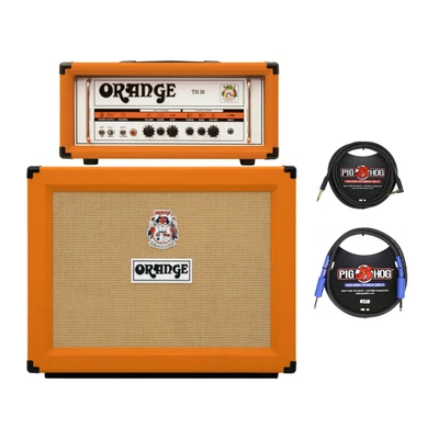 $1849 • Buy Orange Amps TH30H 30W Tube Amp Head With PPC212OB 120W Open Back Cabinet Bundle