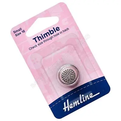 Small Metal Sewing Thimble 16mm • £1.09