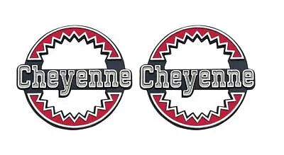 OER Cheyenne Quarter Panel Emblem Set 1973-1979 Chevy K5 Cheyenne Blazer  • $119.98