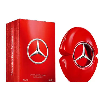 Mercedes Benz In Red 3 Oz EDP Perfume For Women New In Box • $46.98