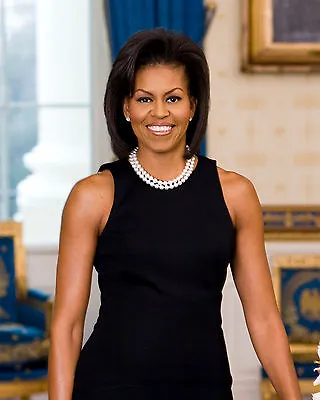 Michelle Obama First Lady Official Portrait 11 X 14 Photo Photograph Picture • $11.99