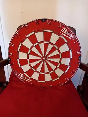 Rare Limited Edition 1 Of 50 Red Dartboard Signed James Wade On Back Milwaukee • £150