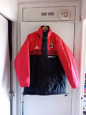 Original AC MILAN 1990s Centenary Jacket Track Top Training Kit Adidas Opel • £50