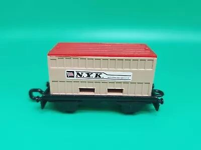 Vintage 1977 Lesney Matchbox Flat Car & Freight Container Railway Train England • $8.99