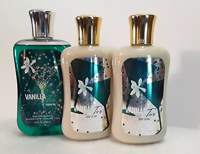 Bath Body Works Vanilla Tini Lotion & Shower Gel Set X3 New • $47