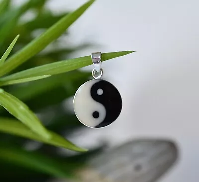Sterling Silver 925 Yin And Yang Pendant • £5.99