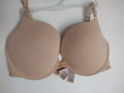 La Senza I Love Cotton 36-d Push Up Padded Beige Bra U-w Gently Used Washed • $5.20