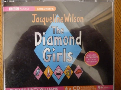 £4 • Buy 5 CD AUDIO BOOK - THE DIAMOND GIRLS - Jacqueline Wilson  [Girls 9+]
