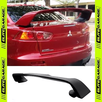 $239 • Buy Fits Mitsubishi Lancer CJ ES VRX - Rear Boot Trunk Spoiler EVO X Style (08-17)
