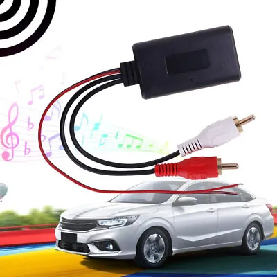 Bluetooth AUX Receiver Module 2 RCA Cable Adapter Car Radio Stereo Accessories • $13.67
