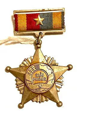 RARE Giai Phong - Viet Cong “Order Of Liberation” Medal • $100