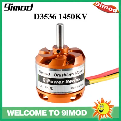 9imod D3536 Brushless Outrunner Motor 2-4S For Mini Multicopters RC Plane • £16.66