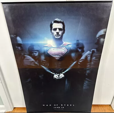 Man Of Steel 2013 DC Comics Double Sided Original Movie Poster 27” X 40” Rolled • $25