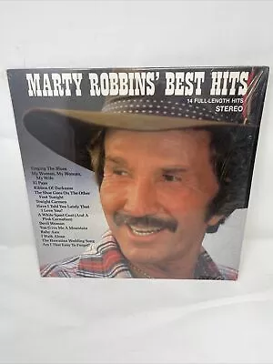 33 Record VINYL - MARTY ROBBINS - BEST HITS 14 HITS - P 15812 (EX) • $9.99