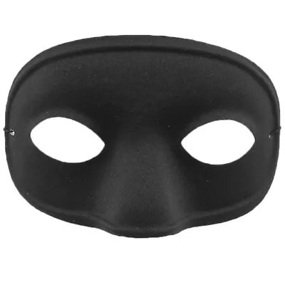 Incredible Black Eye Mask Novelty Giant Super Hero Or Villian Bandit • $8.99