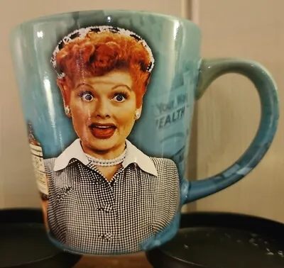 I Love Lucy Mug  Happy Peppy People  Vitameatavegamin Coffee Tea Cup  • $12.99