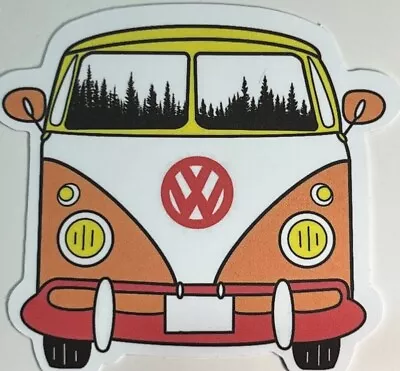 Wander Lust Road Trip Love Hippie VW - Vinyl Sticker Decal Free Ship & Tracking • $3.99