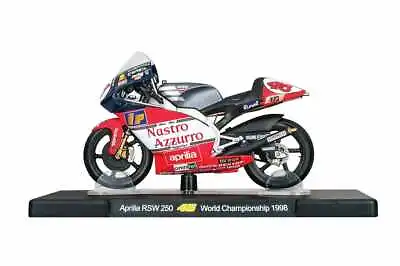 VALENTINO ROSSI Aprilia RSW 250 1998 MotoGP Bike - Collectable Model  1:18 Scale • £19.99