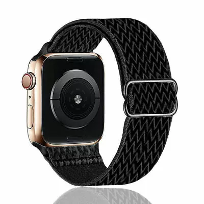 $10.99 • Buy For Apple Watch Series 8 7 6 5 4 3 2 40mm 44mm 41mm 45mm Nylon Watch Band Strap 