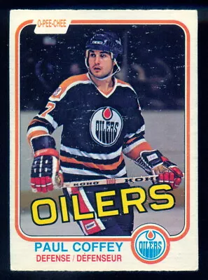 1981-82 OPC O PEE CHEE #111 Paul Coffey Rookie EX-NM EDMONTON OILERS RC Card • $89.99