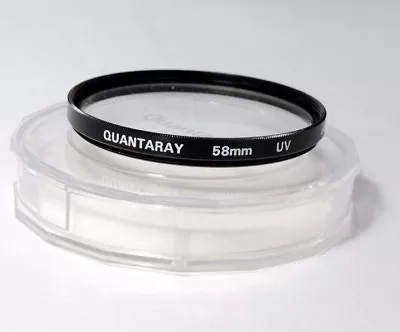 Quantaray 58mm UV  Filter Used • $11.20