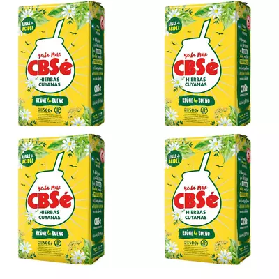 Yerba Mate CBSE Hierbas Cuyanas (500G/1.1LB) (Pack Of 4) • $33.99