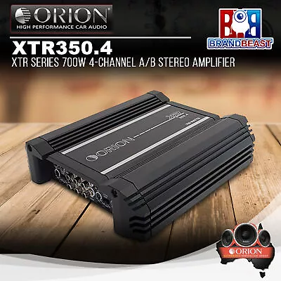 Orion XTR350.4 XTR Series 700W 4-Channel A/B Stereo Amplifier • $429