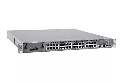 Juniper EX4550-32T-AFO Switch 32x 10Gb RJ-45 Ports - 1 X EX4550-EM-2QSFP • £600