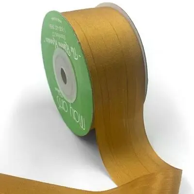 May Arts 32mm Wide 100% Pure Silk Ribbon 1m • £2.99