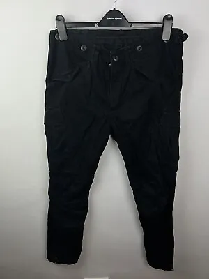 Maharishi Slim Fitting Cargo Snopants Style Black Waist 34” Large • £79.99