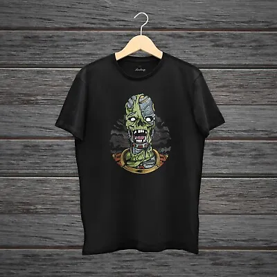 Zombie Cyborg Design T-shirt • £12