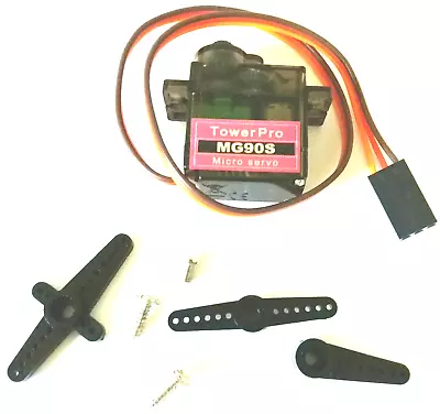 £9.93 • Buy RC Micro Servo MG90S Metal Gears Mini Size Digital 9g Cars Planes Helicopter UK 