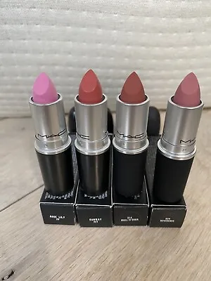 NEW In Box 4 MAC Cosmetics Nude Pink Lipsticks Bundle Set • $48.88