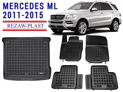 Floor Mats For Mercedes ML 2011-2015 Custom Fit Cargo Mat All Weather Floor Mat • $194.99