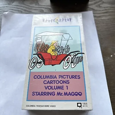 Columbia Pictures Cartoons Vol. 1 Mr. Magoo VHS BRAND NEW!! Sealed!! • $10