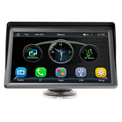Car MP5 Player Portable 7in HD Touch Screen Wireless CarPlay Android Mirror Link • $72.80