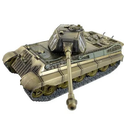1:32 Alloy WWII German King Tiger Tank Model • $335.87