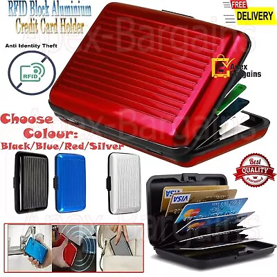 £3.35 • Buy RFID Block Wallet Case Aluminum Protection Pocket Business Credit Card Holder UK