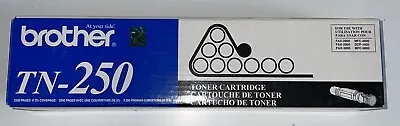 NEW GENUINE Brother TN-250 Toner Cartridge FAX-2800 3800 MFC-4800 6800 DCP-1000 • $15