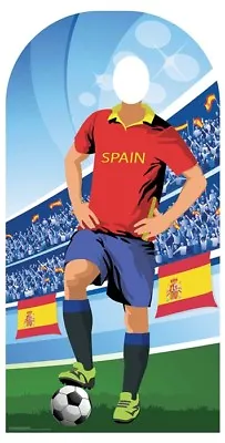 World Cup 2018 Spain Football Adult Stand-in Lifesize Cardboard Cutout • £40.99