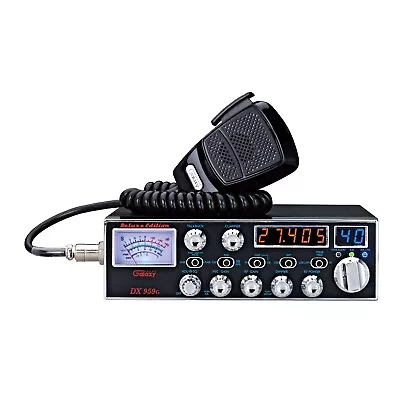 Galaxy DX-959G Deluxe 40 Channel Mobile CB Radio With 5-Digit Frequency Counter • $341.50