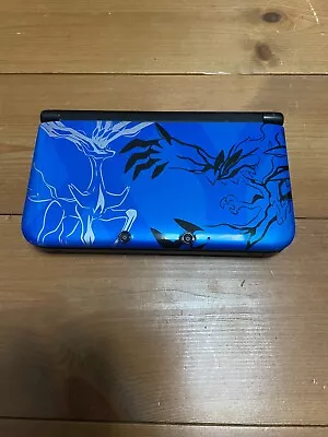 $194.99 • Buy Nintendo 3DS LL XL Pokemon Limited Xerneas Yveltal Blue Console Japanese Ver