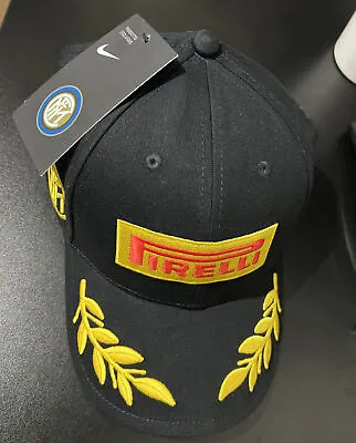 $20.50 • Buy Nike Inter Milan Pirelli Black Hat One Size New!
