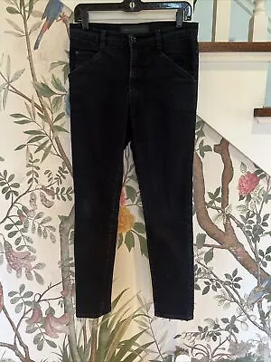 J Brand For Proenza Schouler Jean Black Size 29 Skinny Straight High Waisted • $24.99